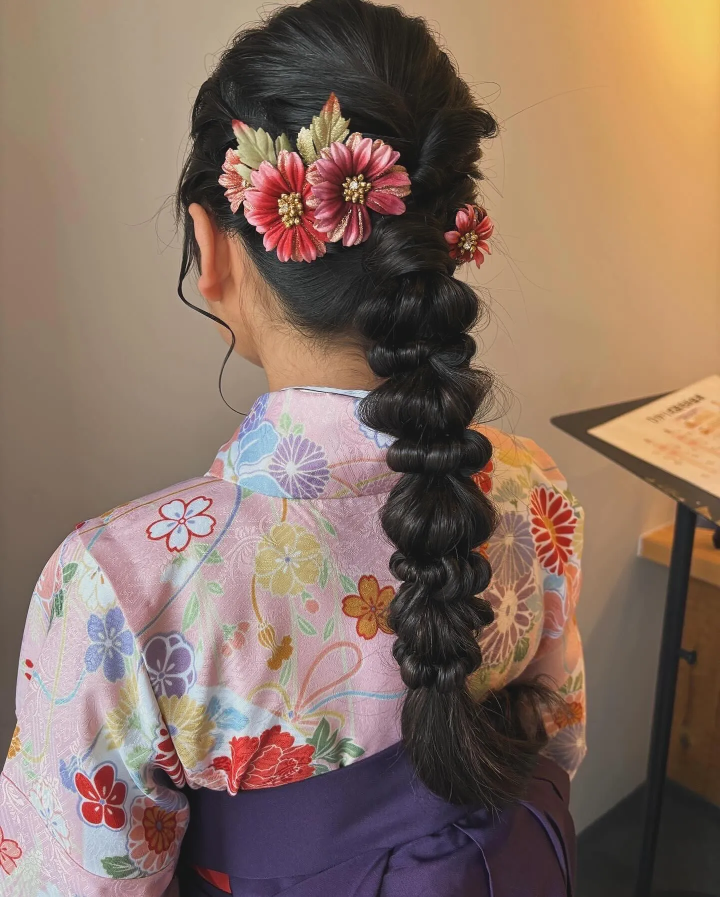 小学生 卒業式のヘアセット☆