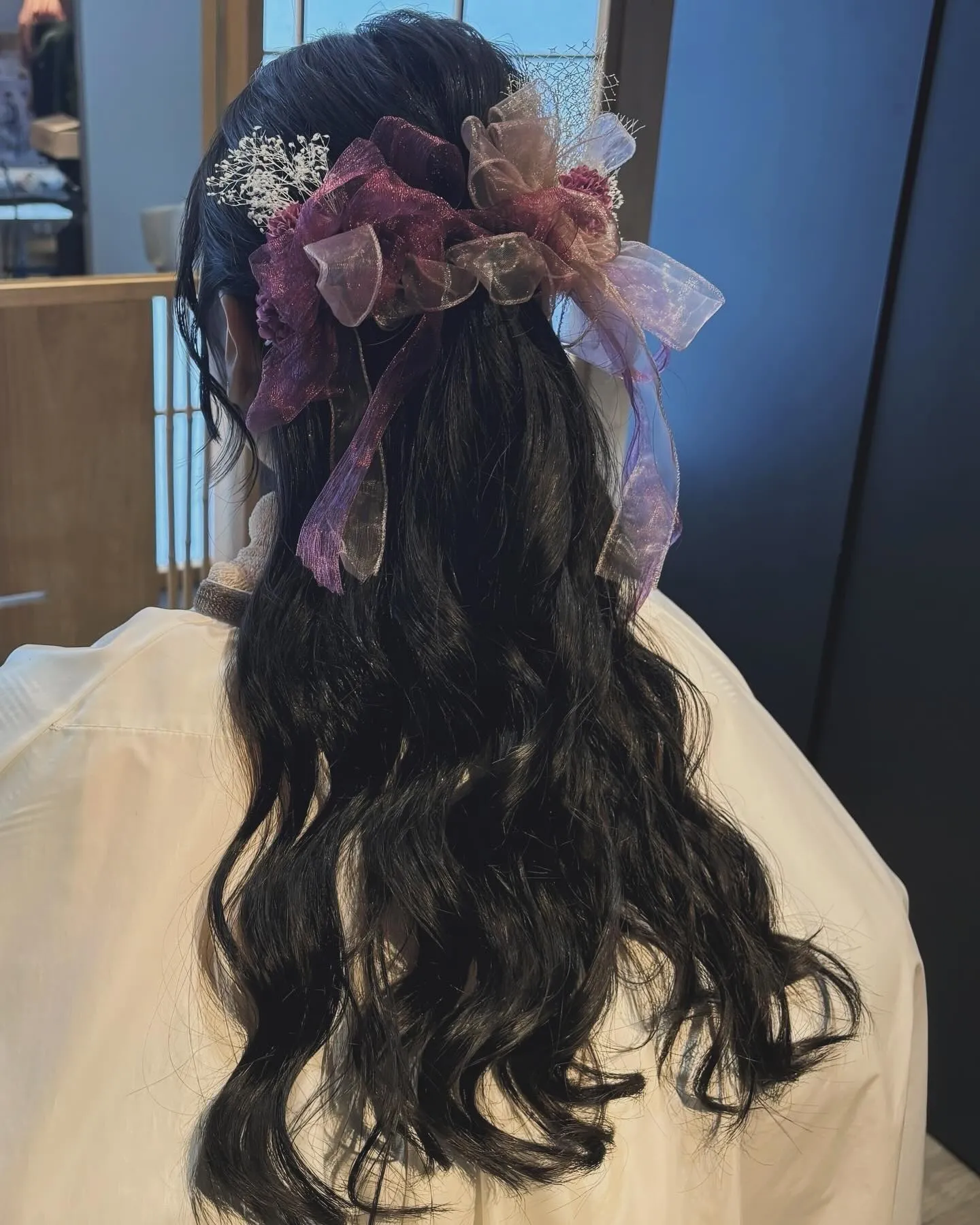 リボンモリモリアレンジヘア🎀