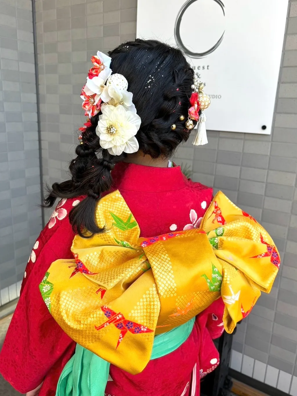 編みおろしstyle𓂃 ⚮̈ .゜