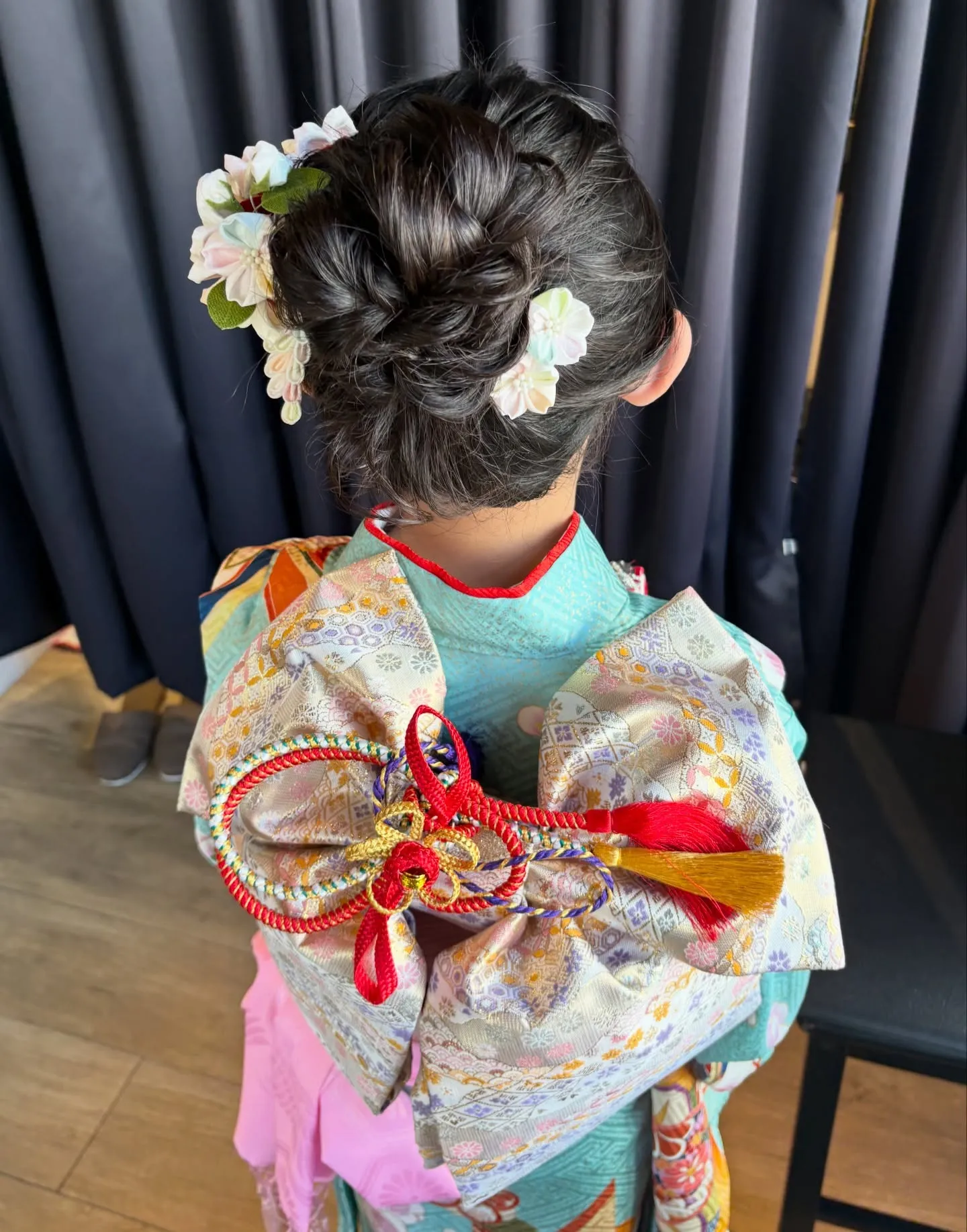 ⁡お団子ヘア⸜❤︎⸝‍