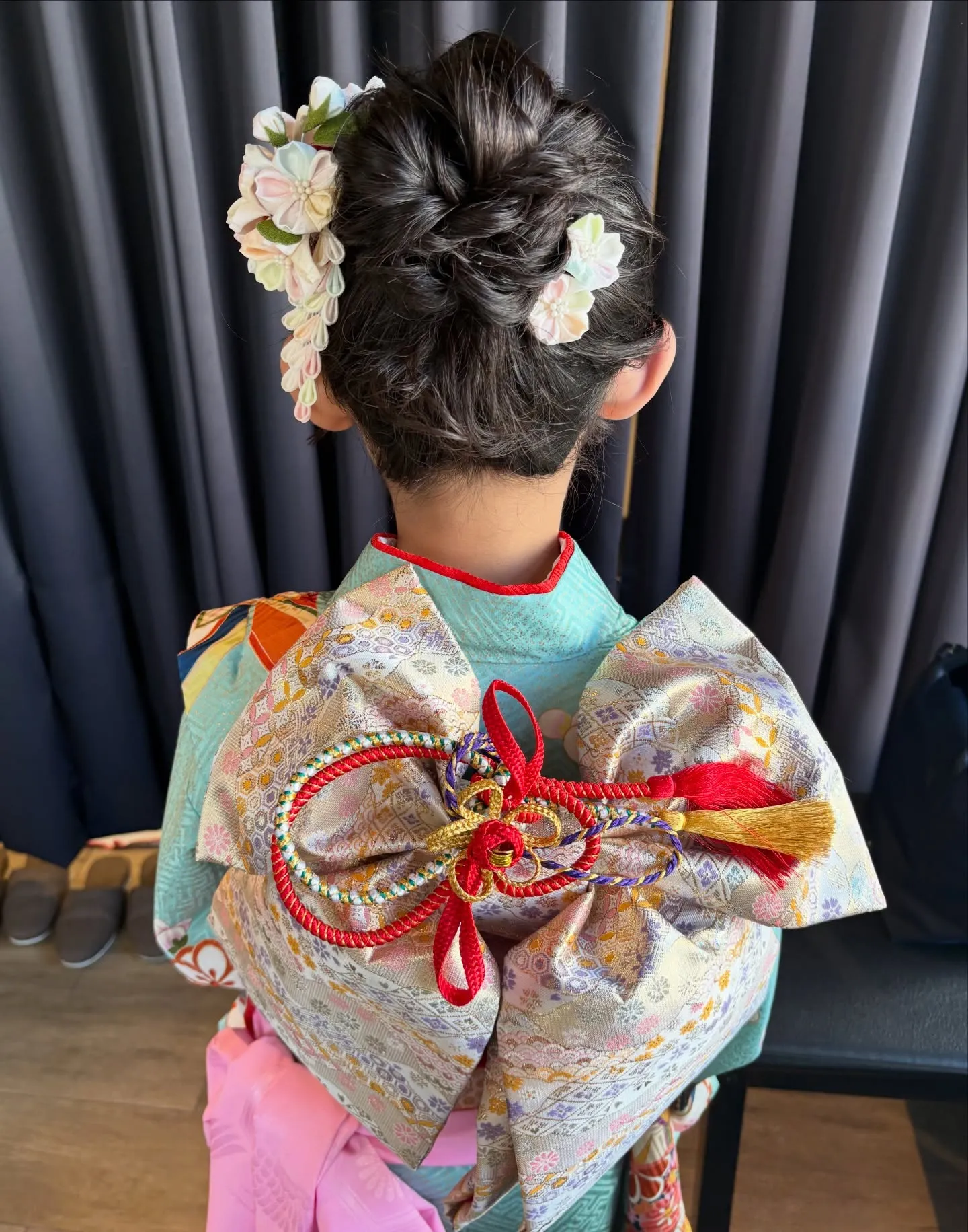 ⁡お団子ヘア⸜❤︎⸝‍