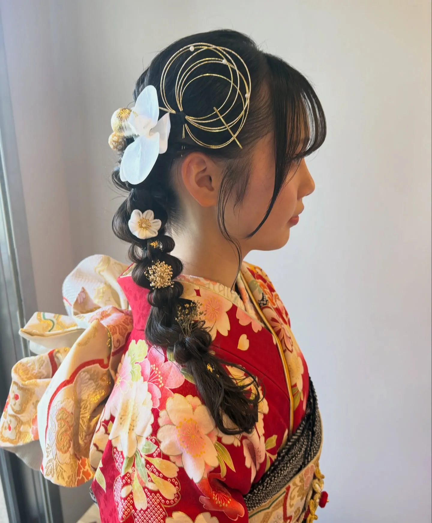 ぽこぽこ編みおろし🌼*･