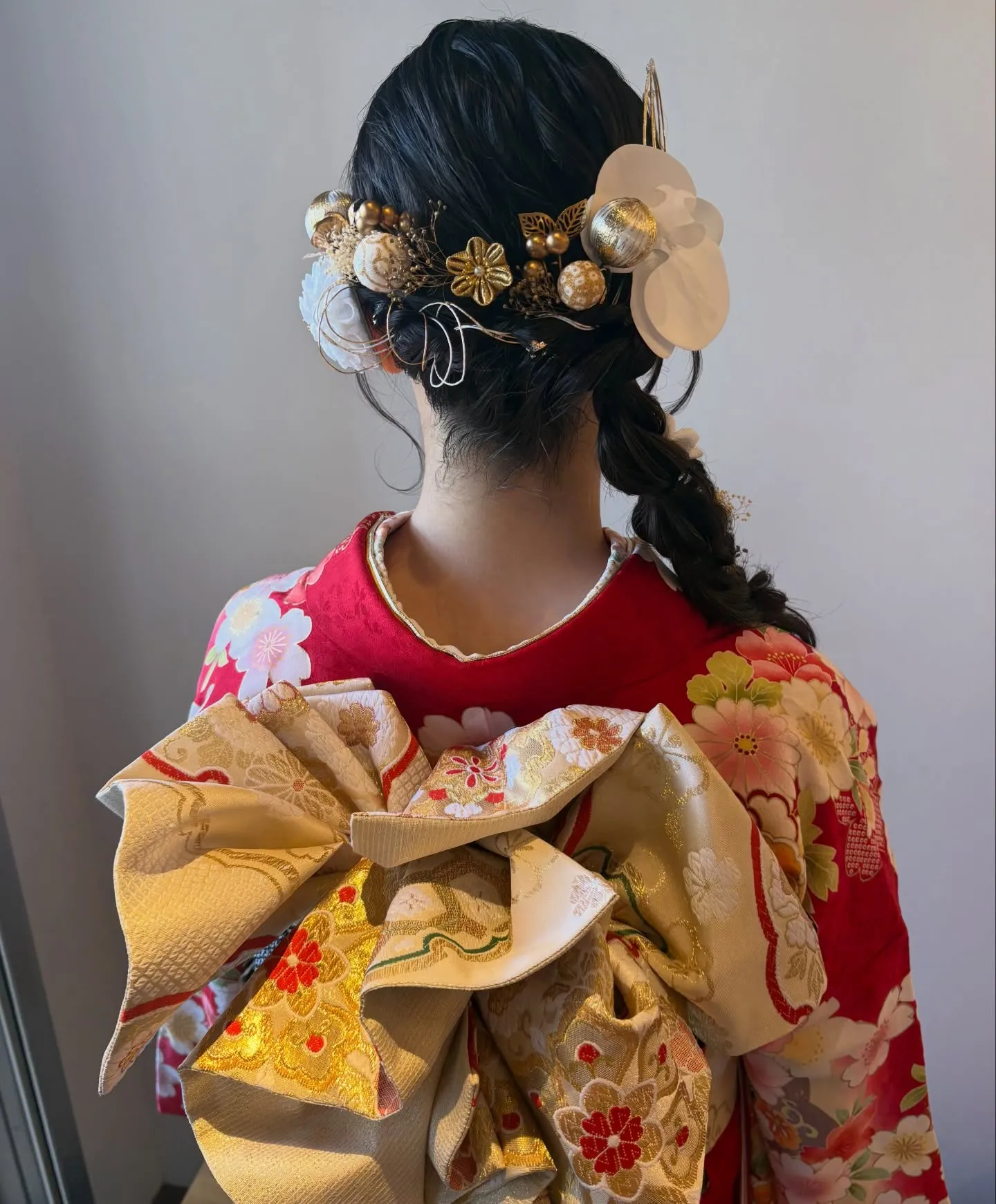 ぽこぽこ編みおろし🌼*･