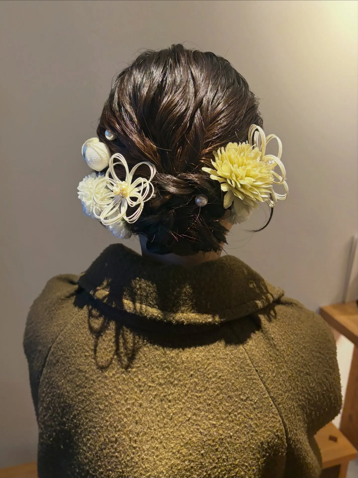 ふんわりまとめ髪🤍