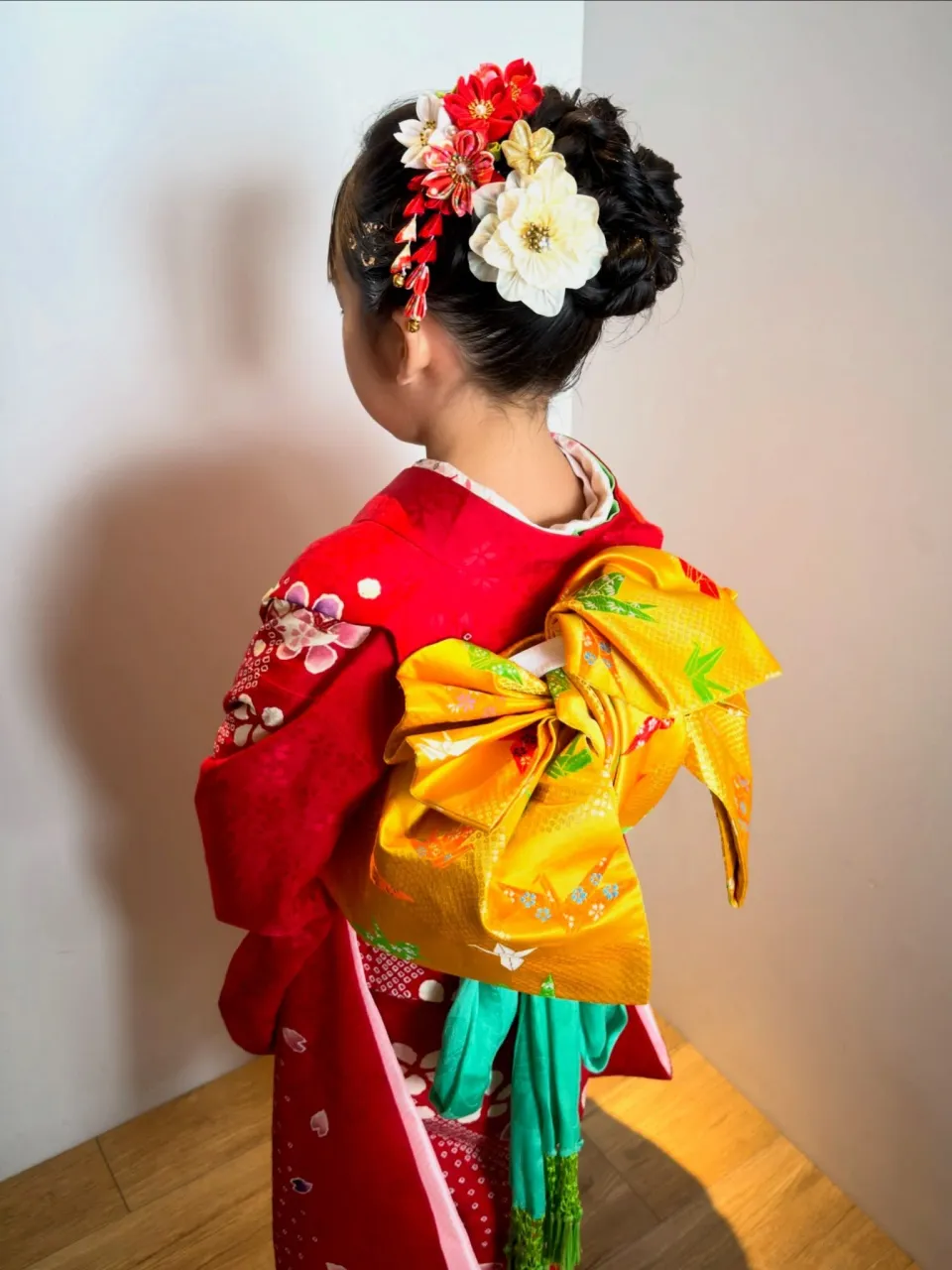 ⁡お団子シニヨンスタイル💕