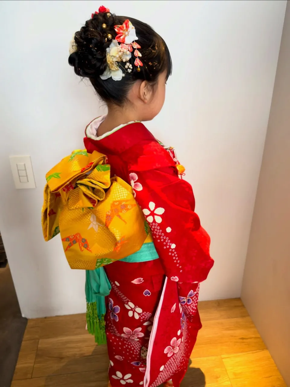 ⁡お団子シニヨンスタイル💕