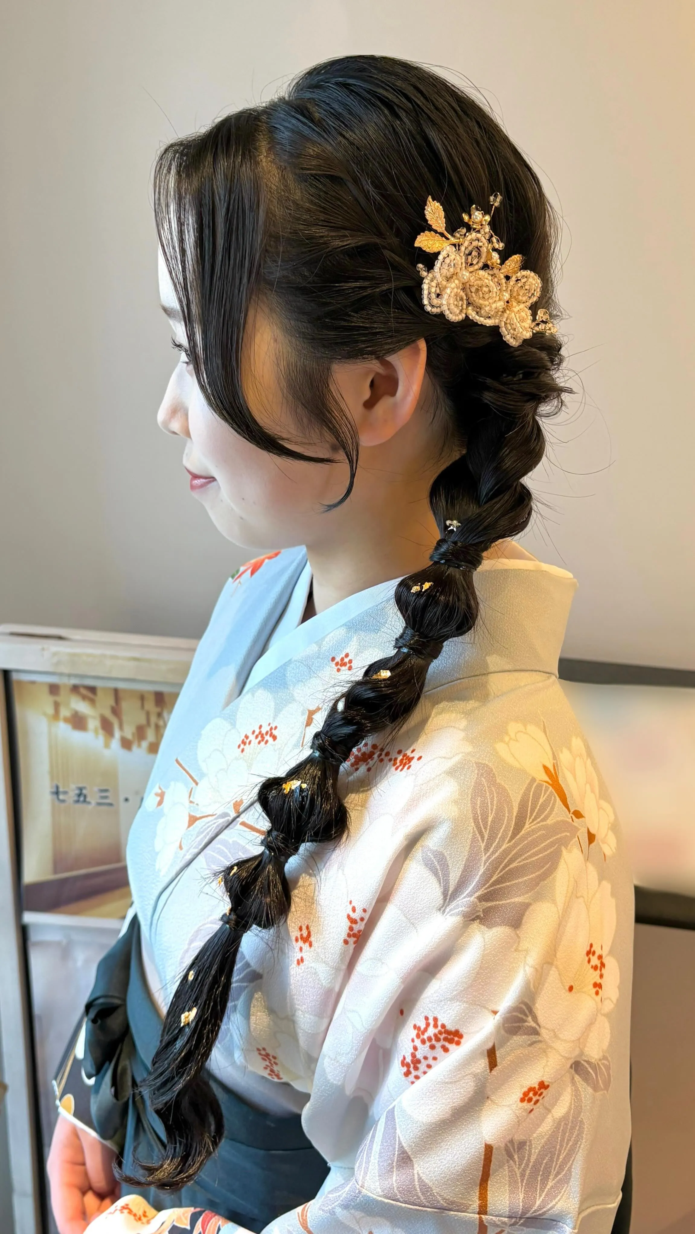 定番人気の編みおろしhair🤍