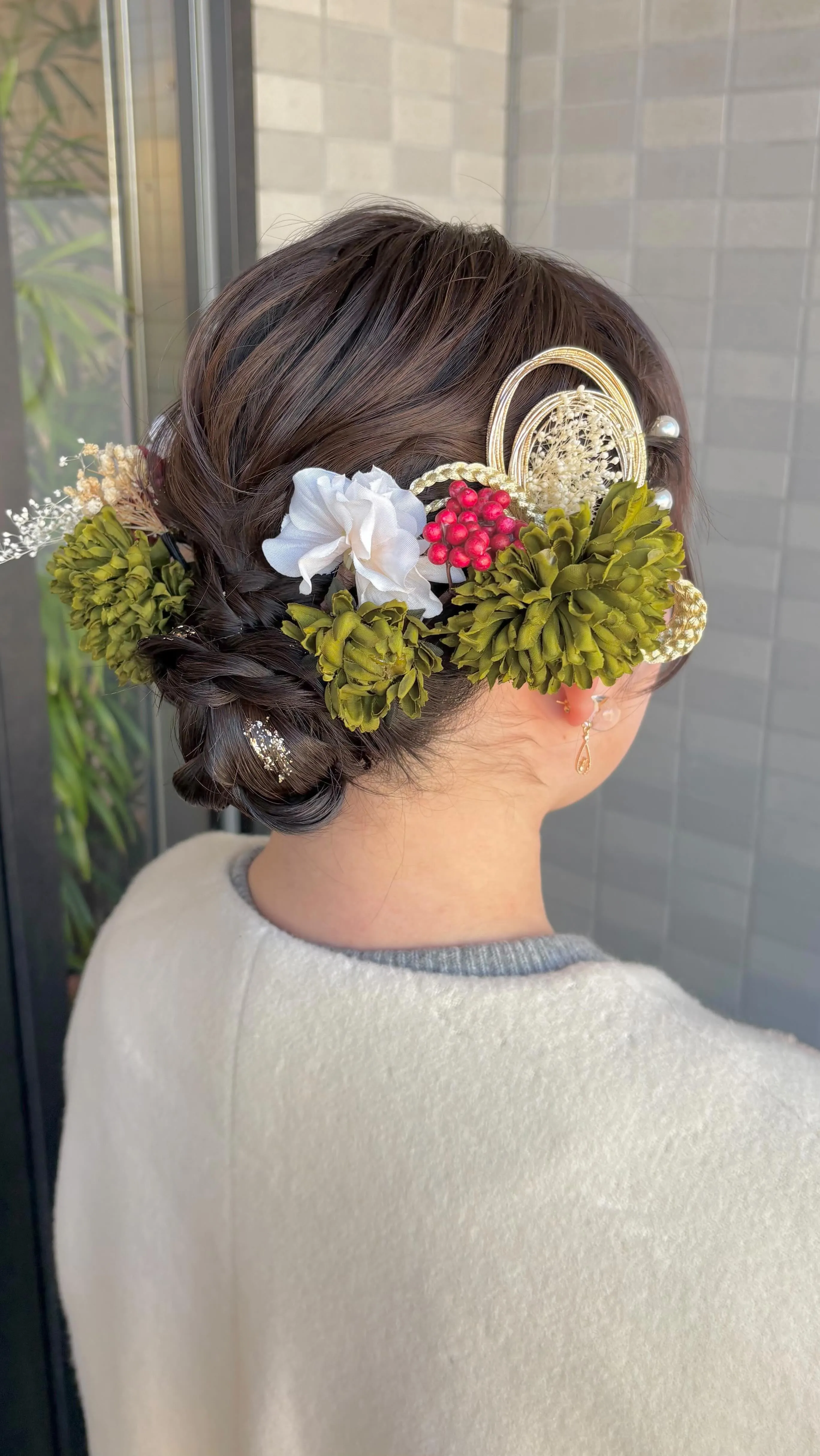 ふわふわシニヨン♡